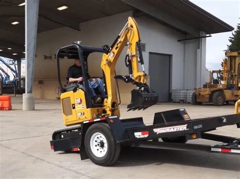 trailer excavator mini quotes|mini excavator trailer safety.